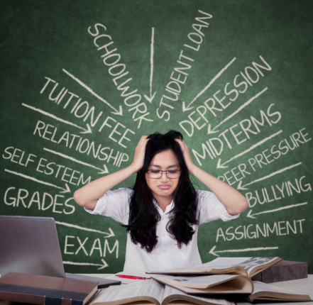 College and Future Anxiety for Seniors